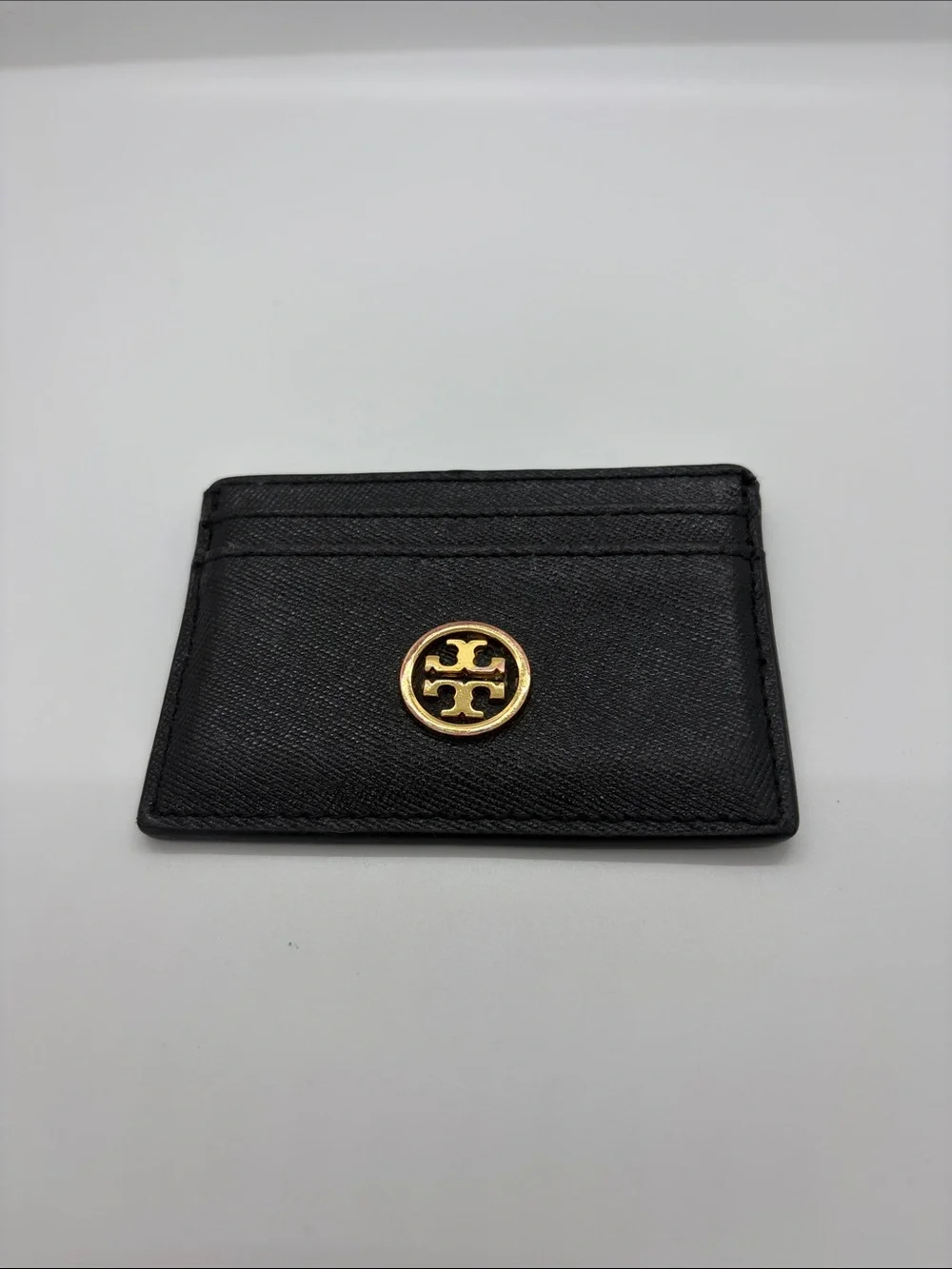 Vintage Tory Burch Robinson  Black Credit Card Case